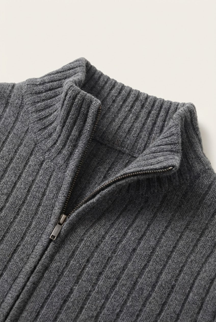 LÉON GREY VOYAGER RIB VEST