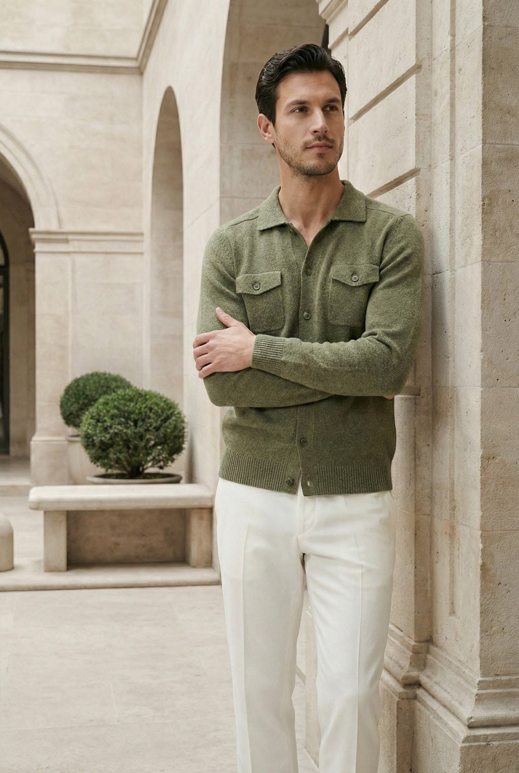 SANTIO GREEN CITY KNIT VEST