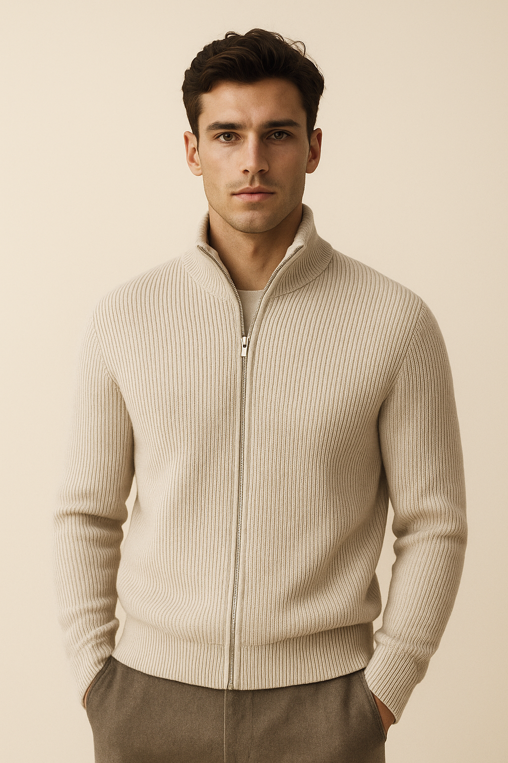 Nobile Cashmere Cardigan Cream