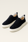 espyrali Suede Slip-On Navy