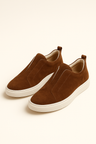 LEOMAR™ | Seemisnahast slip-on jalatsid, pruun