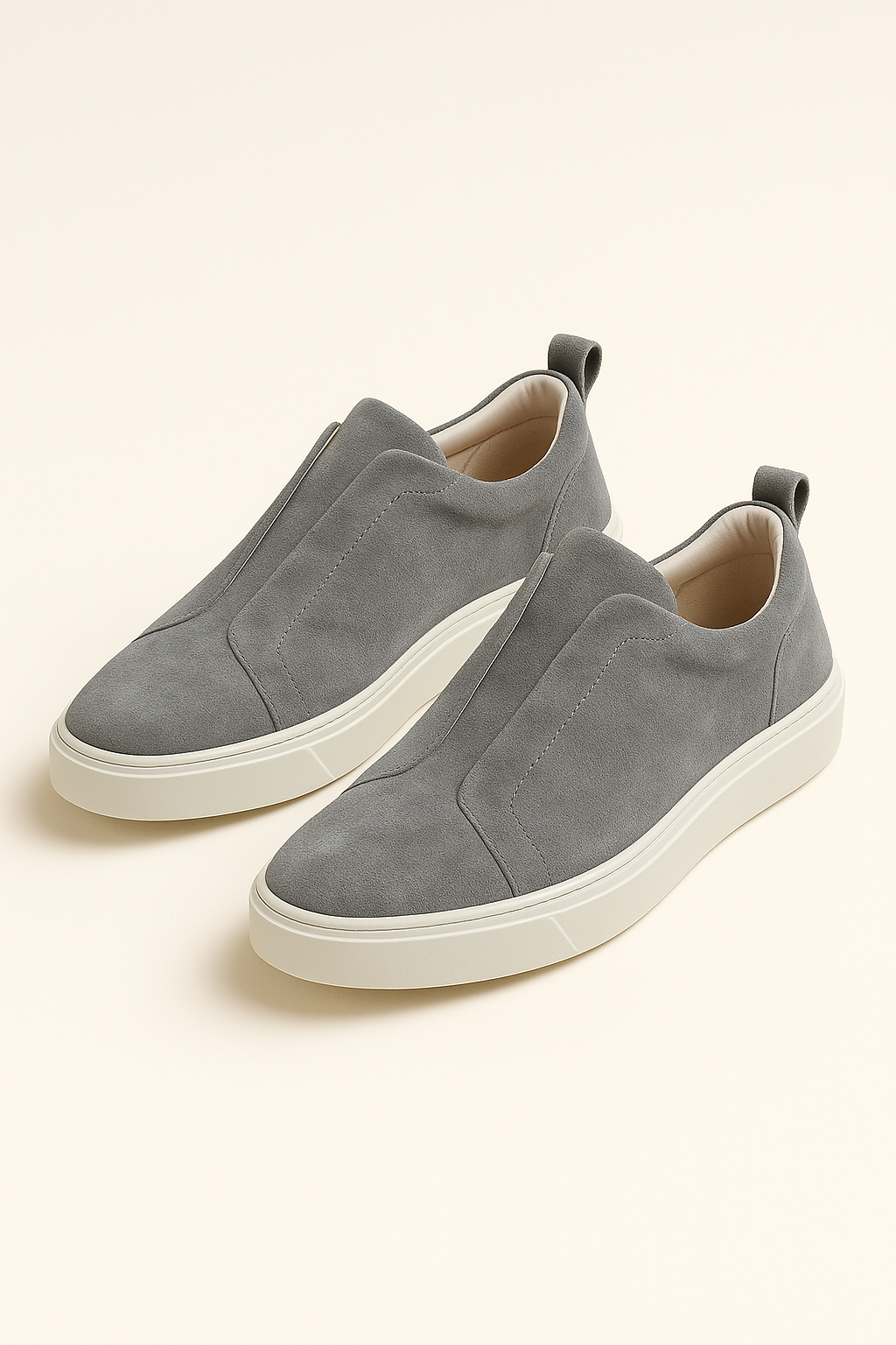 espyrali Suede Slip-On Grey