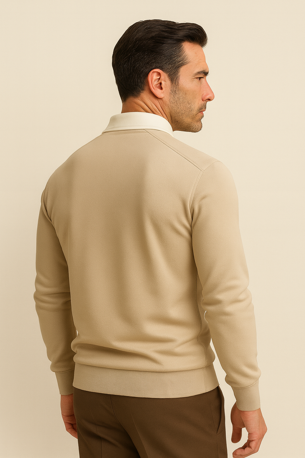 Polo Knit Beige