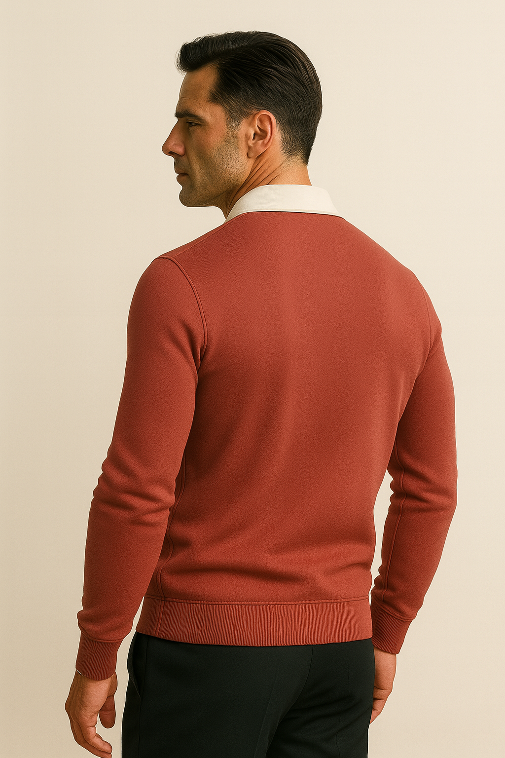 Polo Knit Red