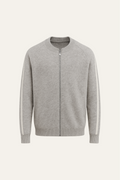 espyral Cashmere Zip Knit Grey