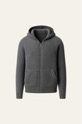 Georgio Hooded Knit Dark grey