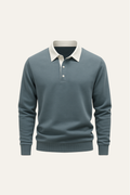 Polo Knit Cyan
