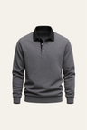 POLO™ | Kootud polosärk, hall