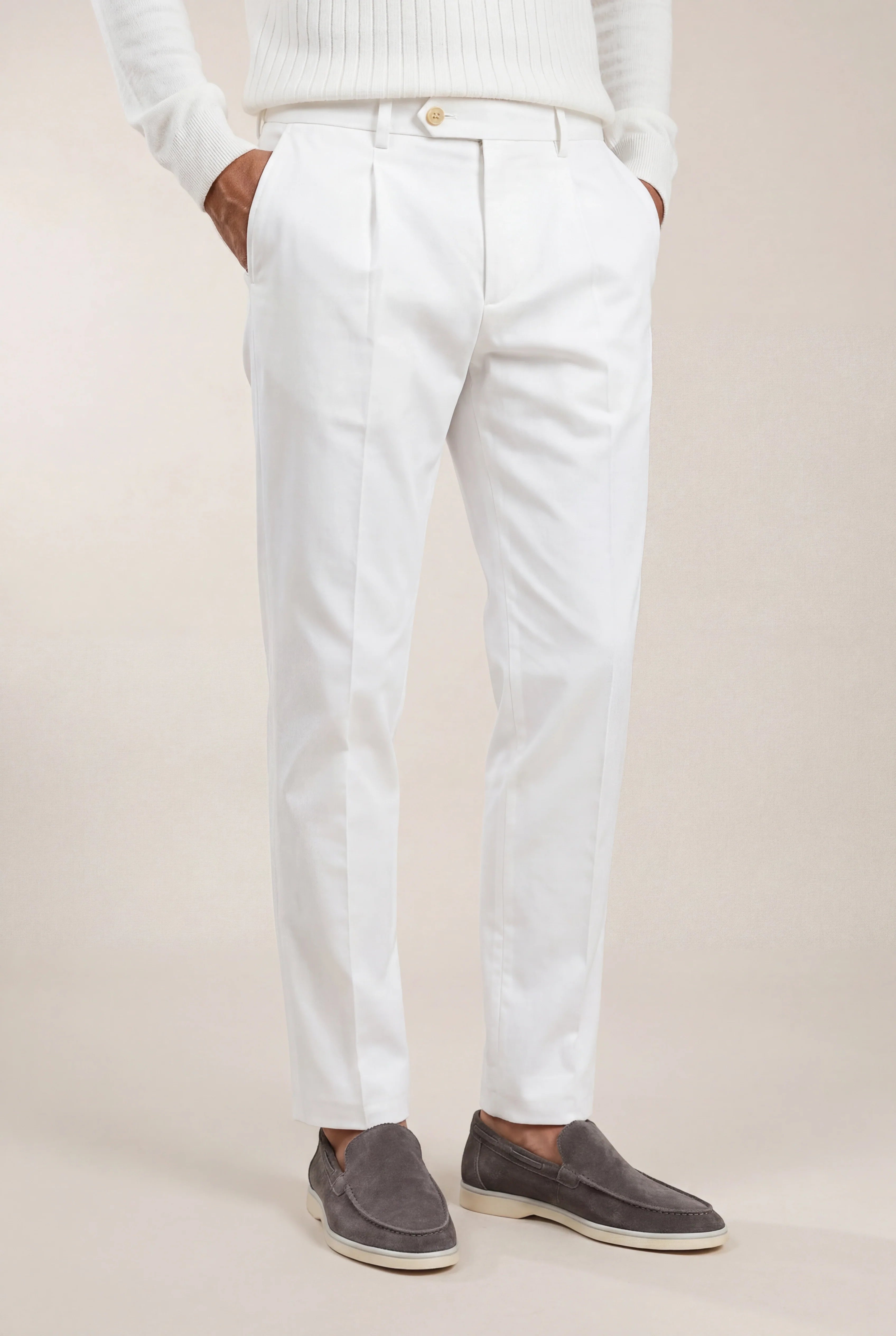 Luca Trousers Ivory