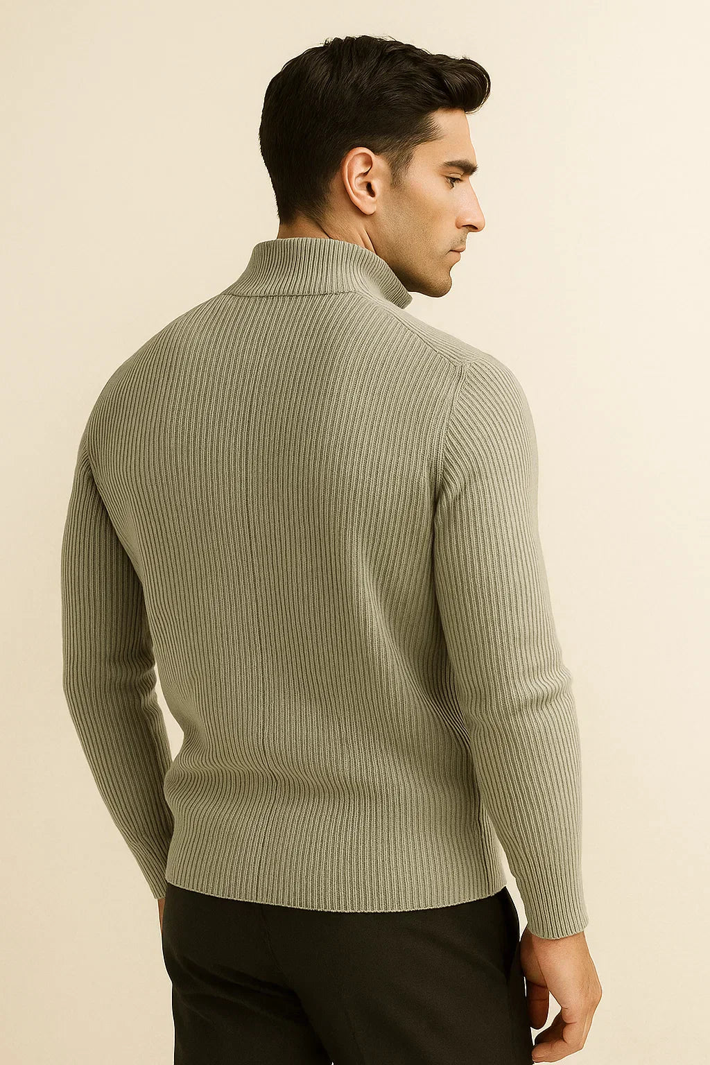 Nobile Cashmere Cardigan Grey Green