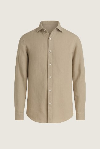 capri linen shirt beige