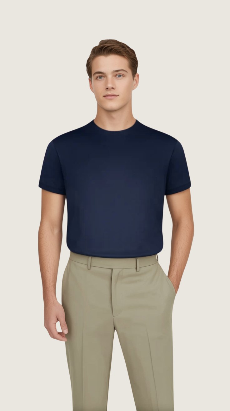 eterna t shirt navy
