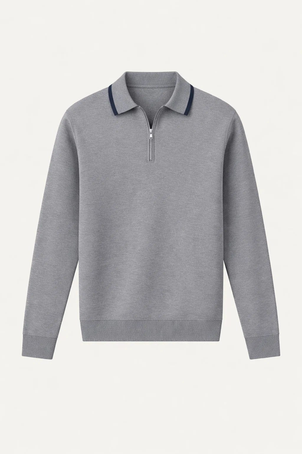 extrafine grey city polo