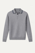 extrafine grey city polo