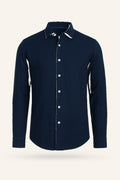 firenze cotton shirt navy