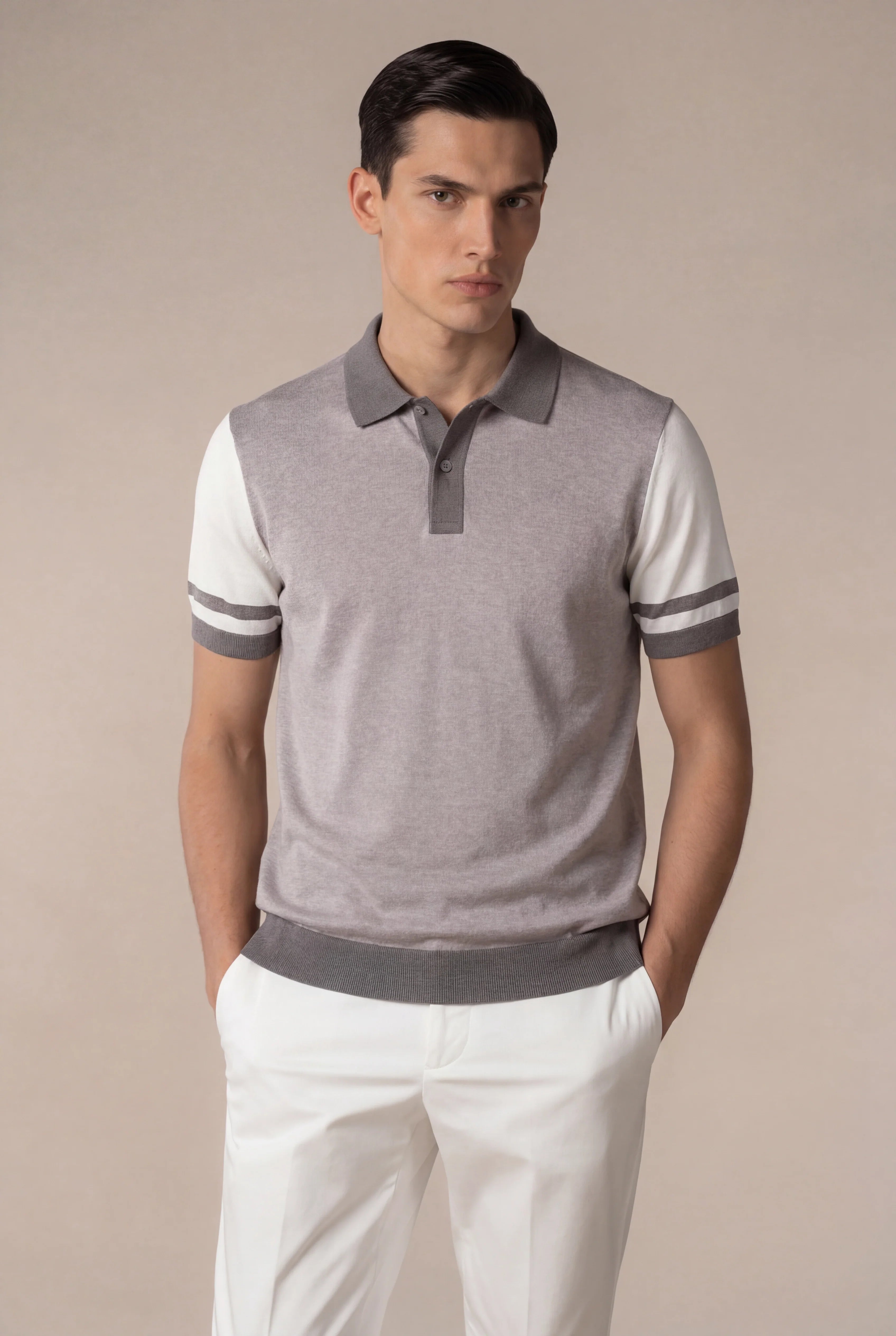 Florence Active Polo Taupe