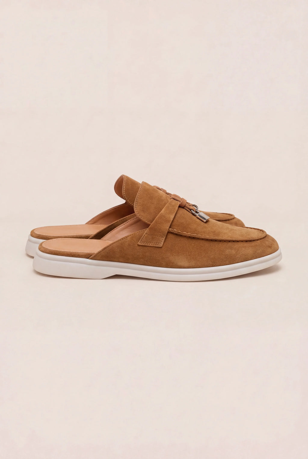 Suède Maroon Explorer Mule