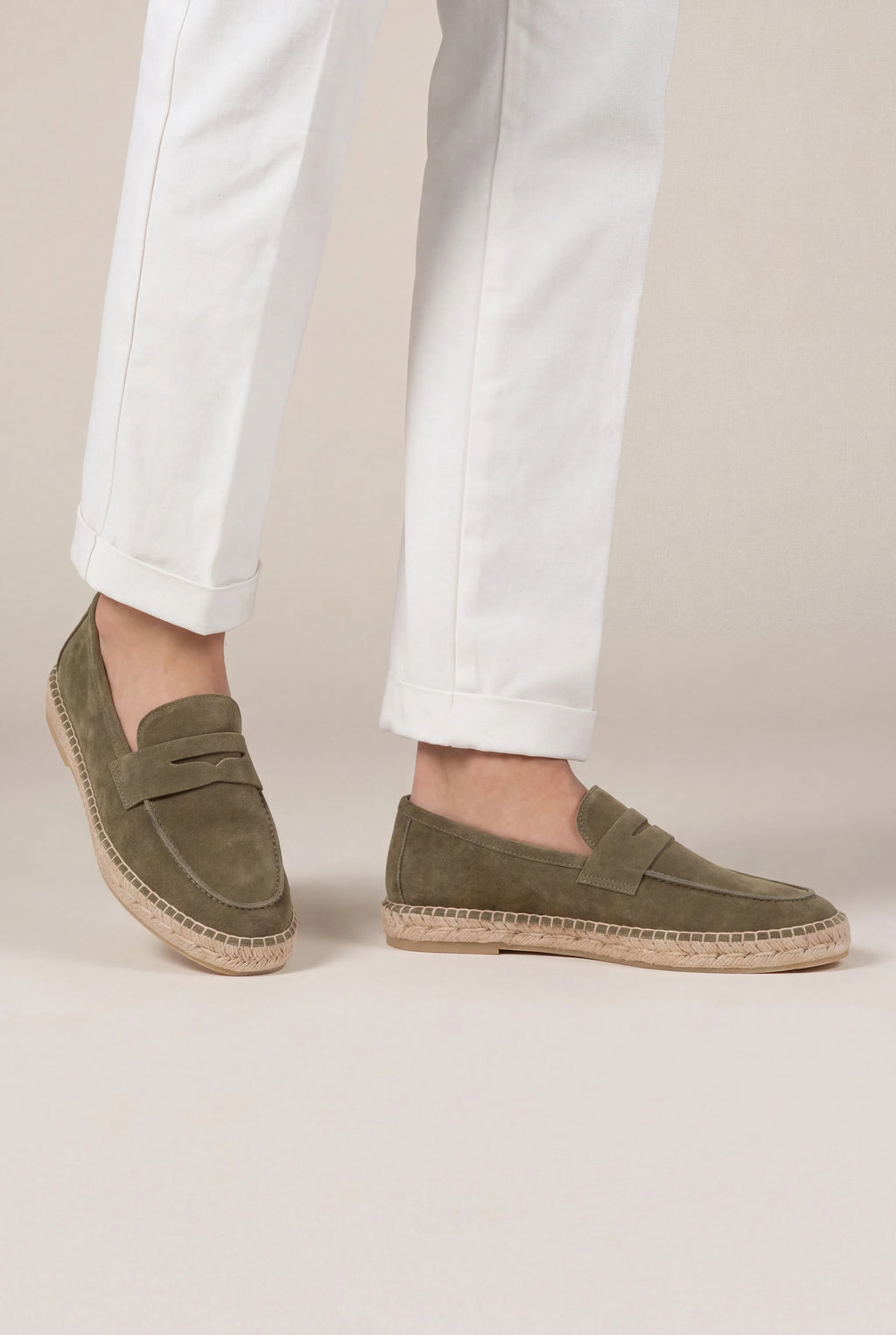 Suède Seaside Loafer Olive
