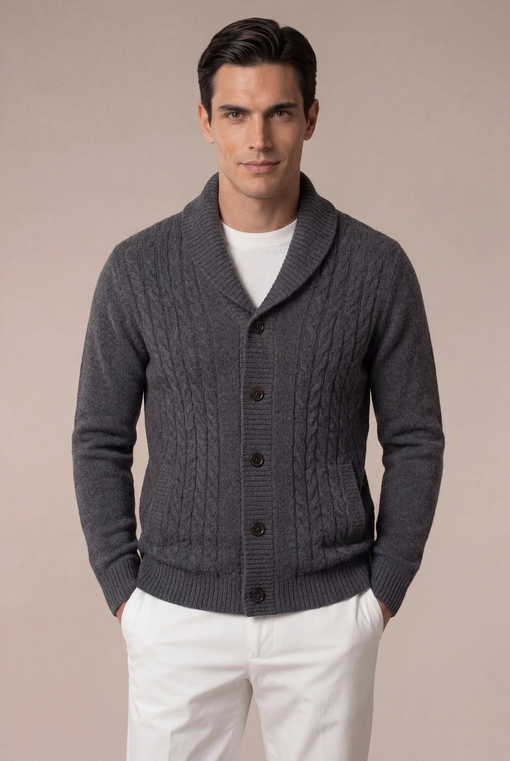 Ombre Grey Cardigan