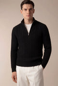 Sero Cable Knit Black