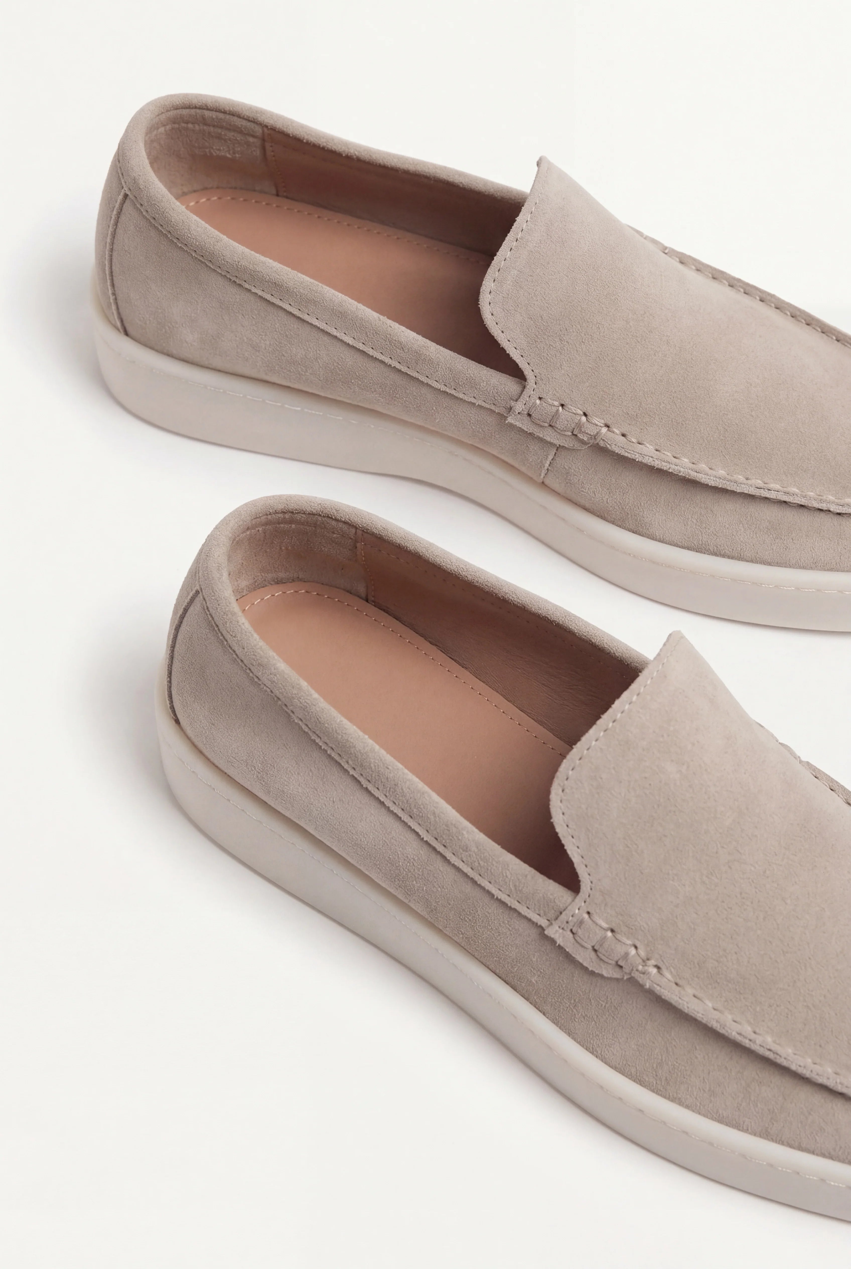 Grey Suède Urban Loafer