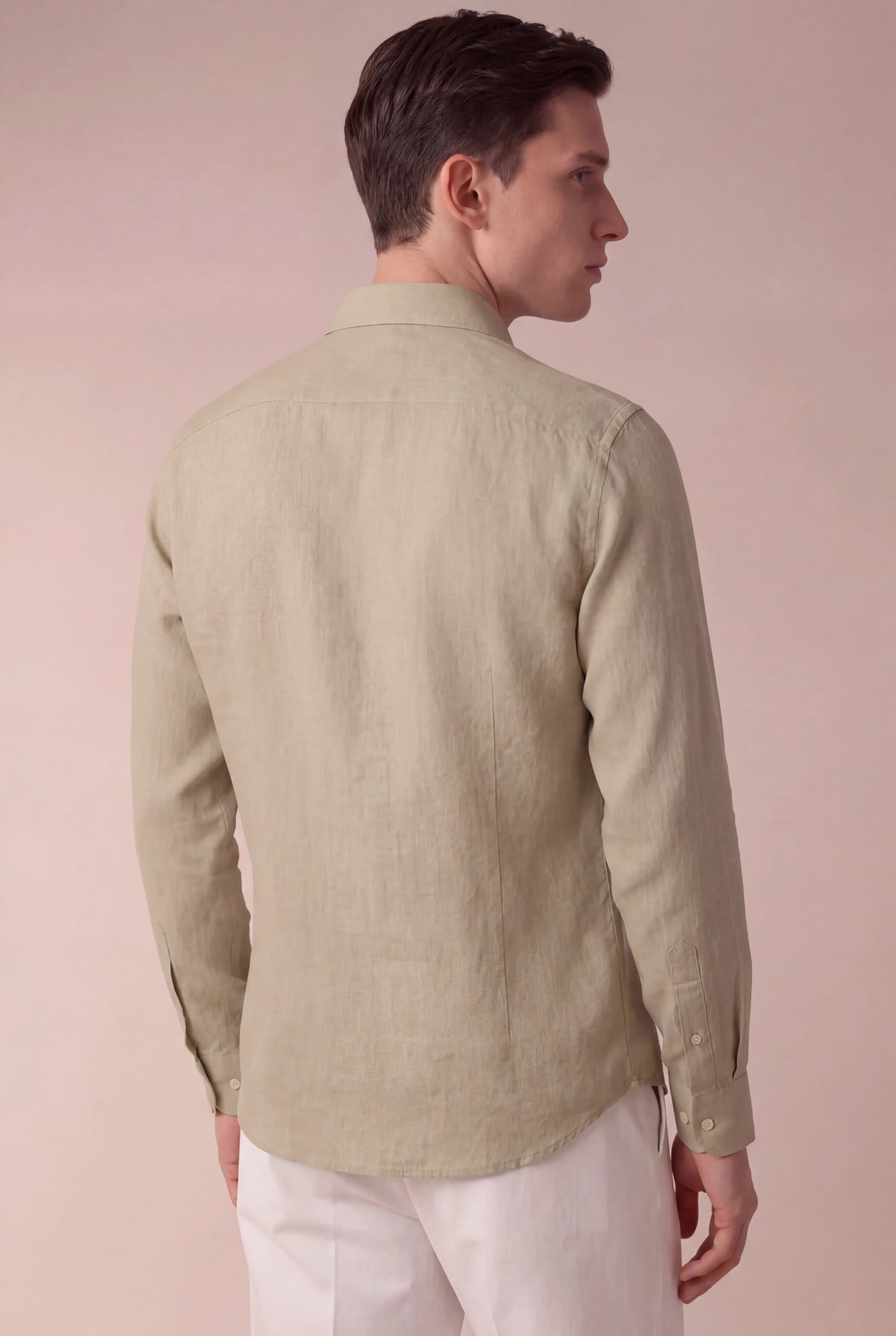 Capri Linen Shirt Beige