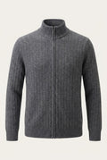 leon grey rib vest