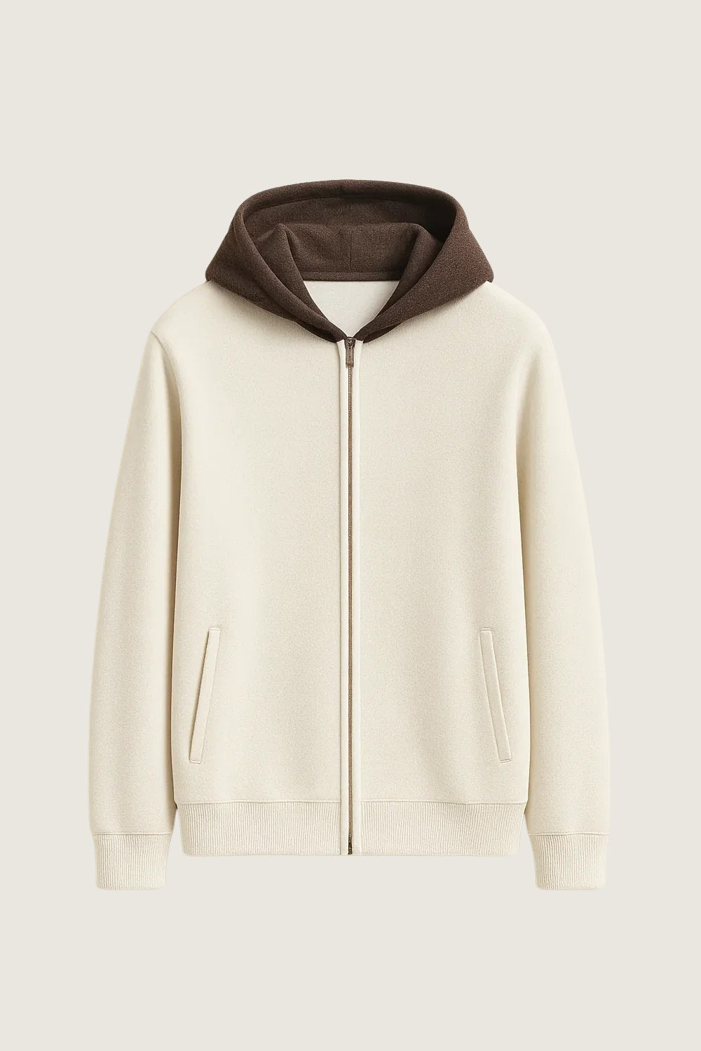 luca cashmere zip up sweater whitz