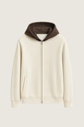 luca cashmere zip up sweater whitz