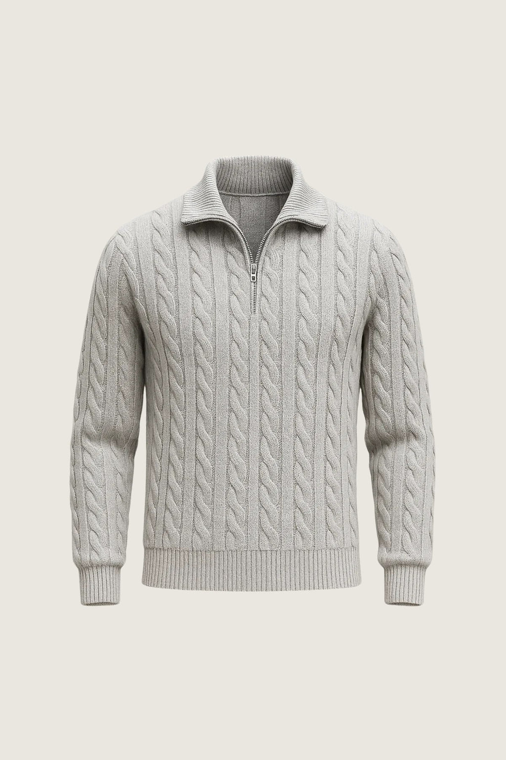 medici cable knit grey copy