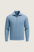 medici cable knit light blue copy