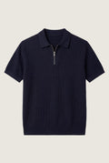 navy classic drift polo