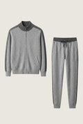 nero cashmere tracksuit grey