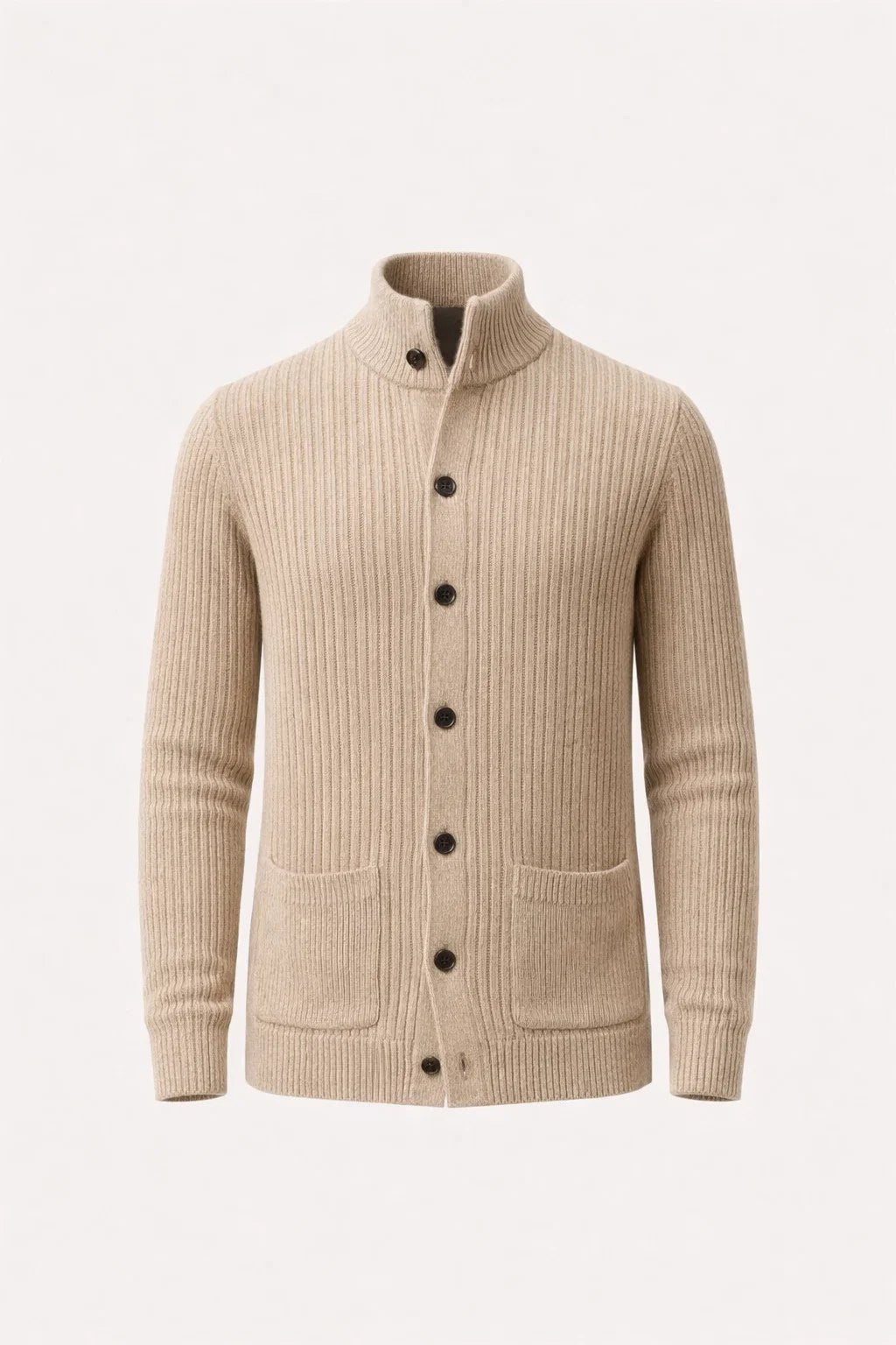nombre beige knit vest