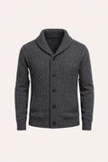 ombre grey cardigan