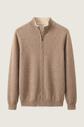 renardo zip up camel