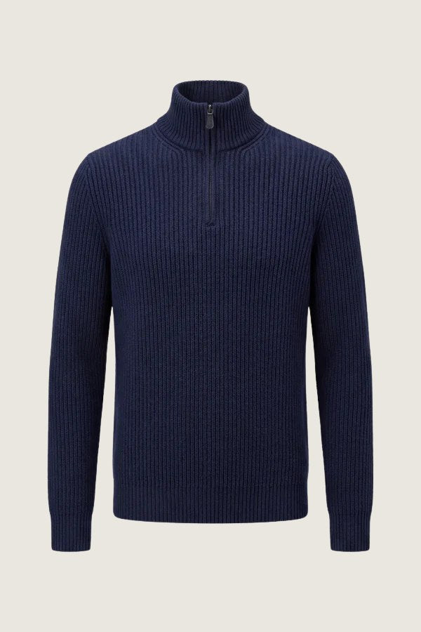 sandron knit zip