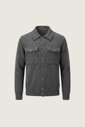 santio grey city knit vest
