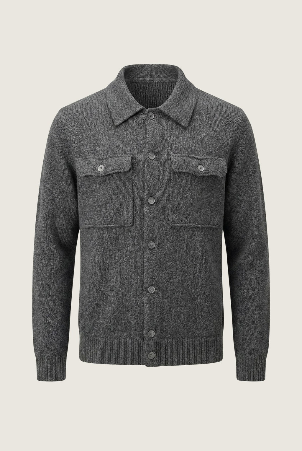 santio grey knit vest