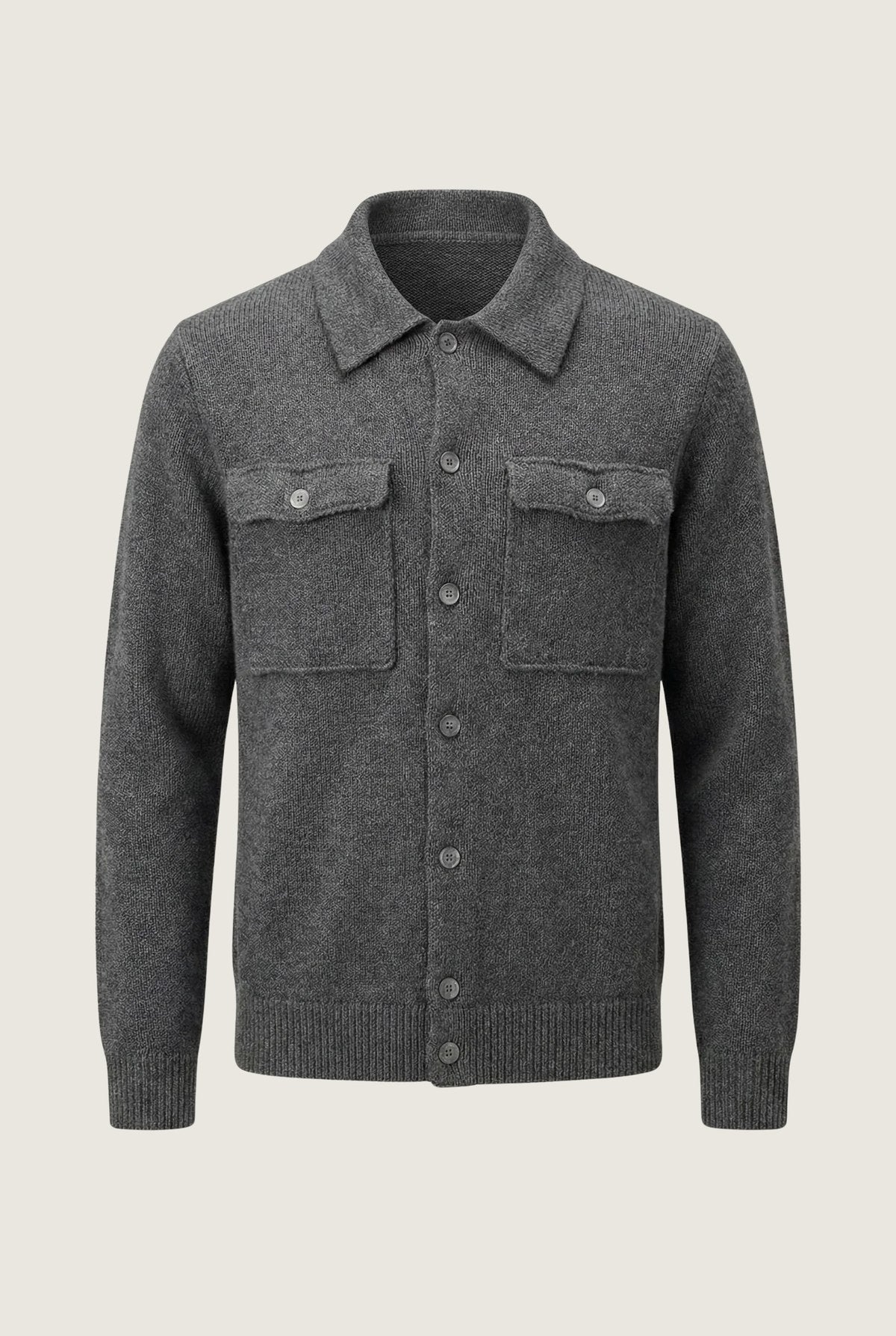 santio grey knit vest