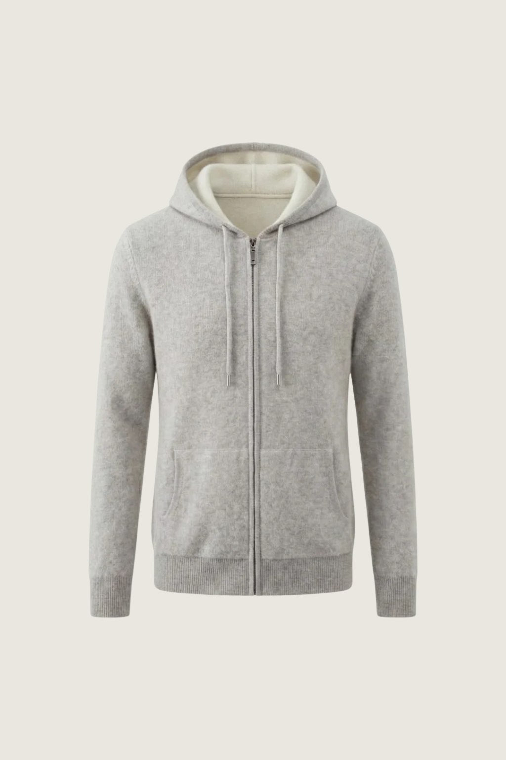santo zip up grey