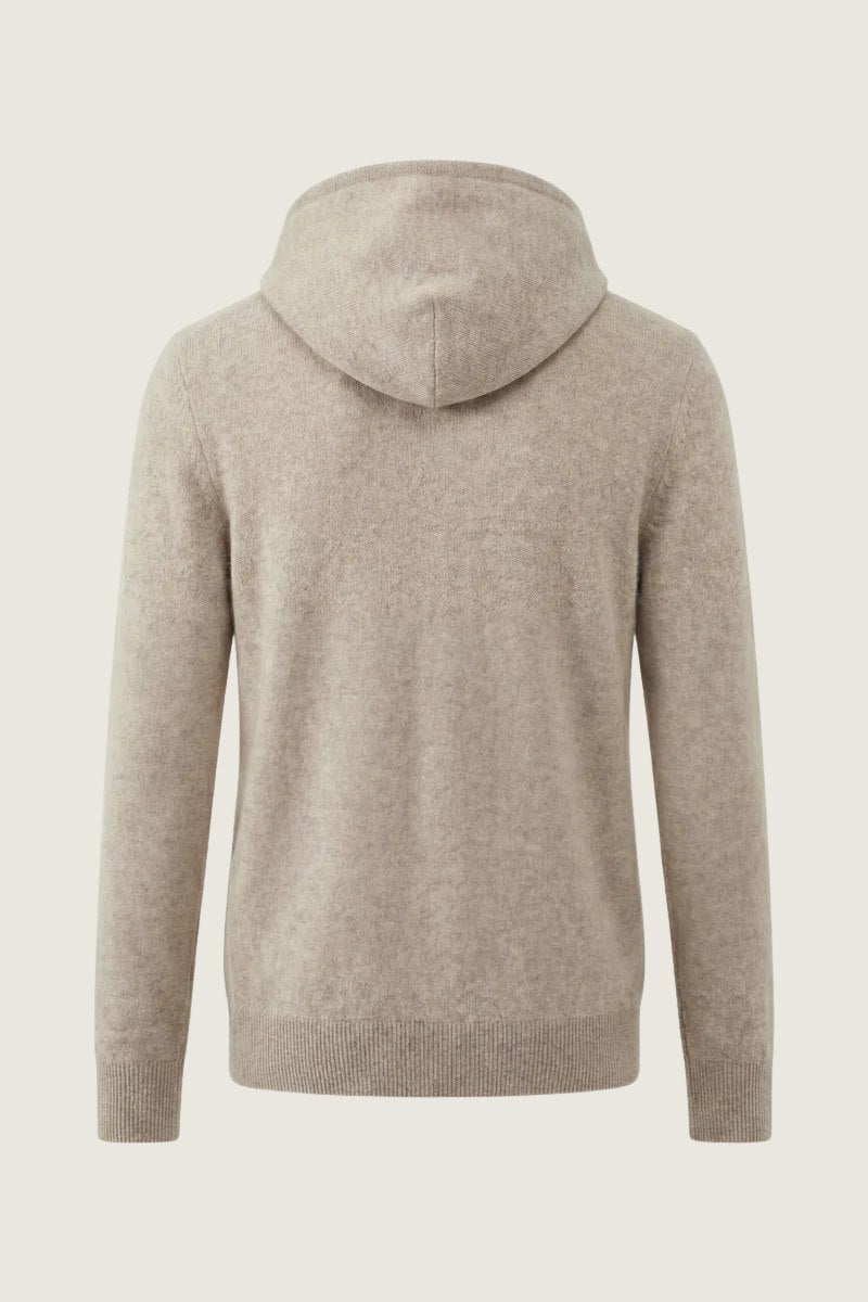 santo zip up ivory