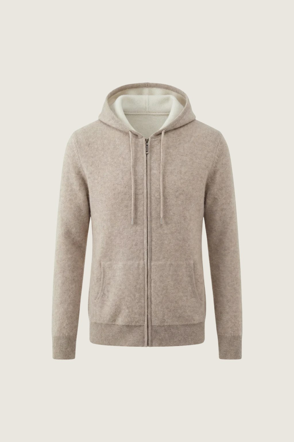 santo zip up ivory