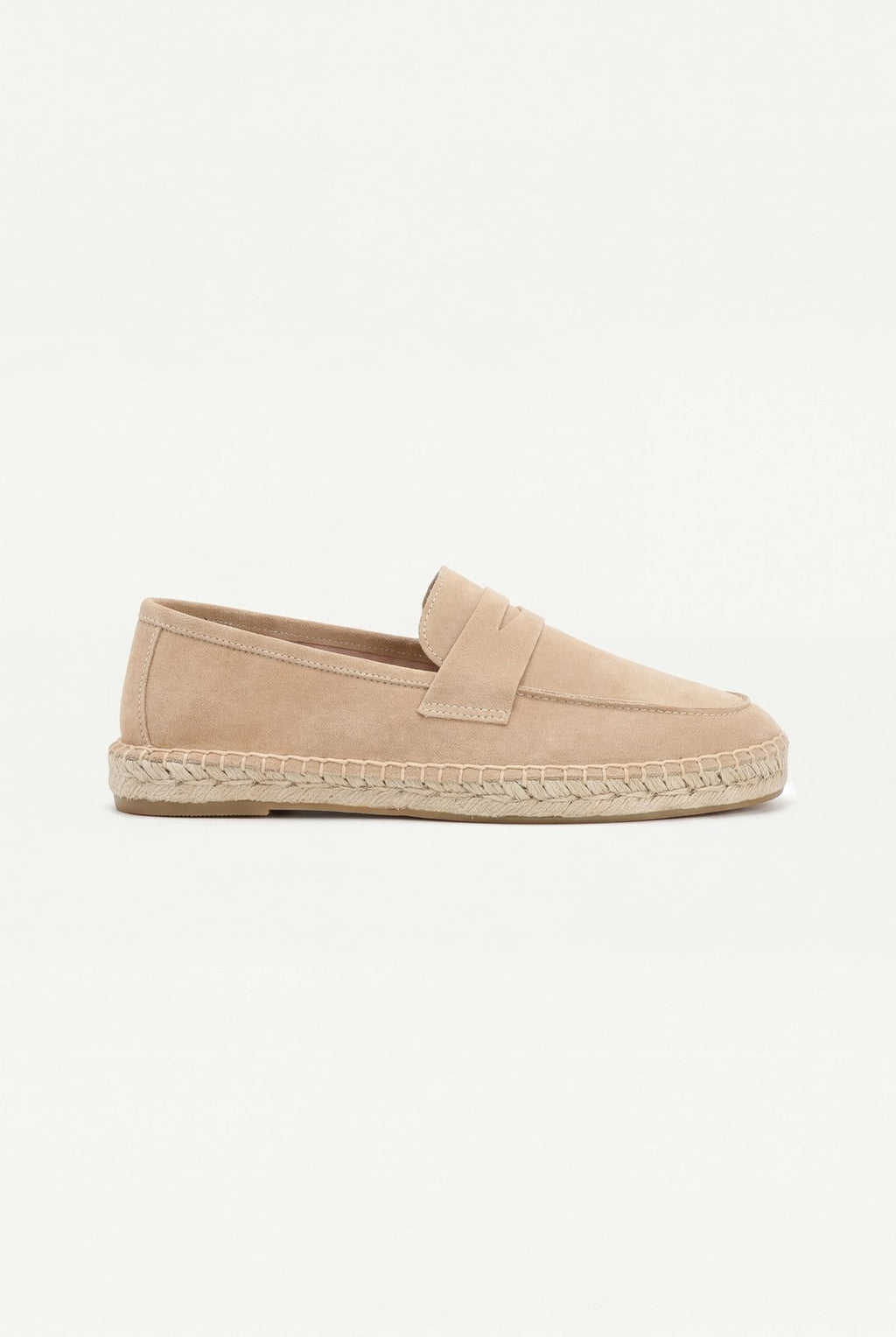 suede seaside mule beige