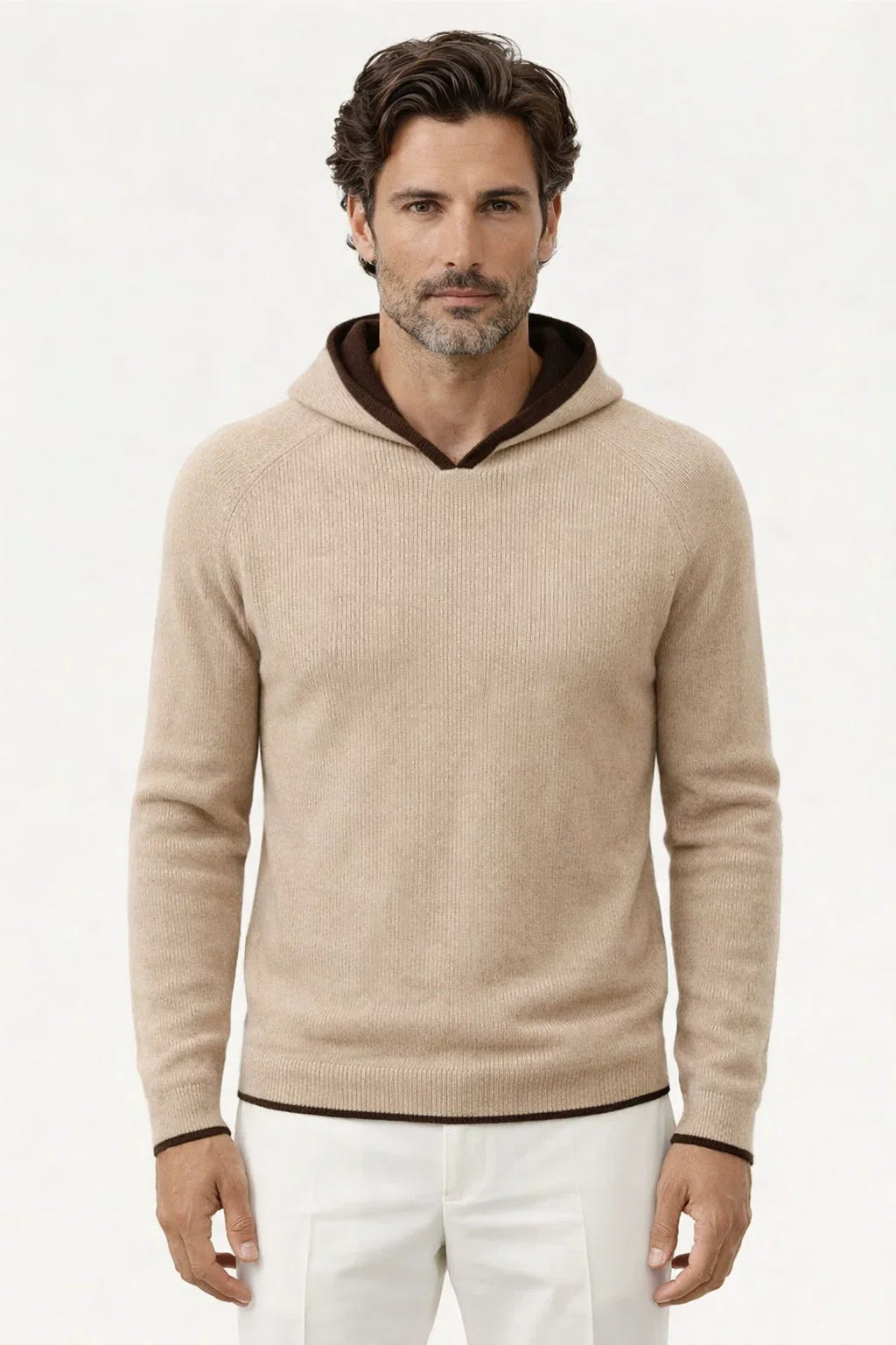 Irco Beige Voyager Hoodie