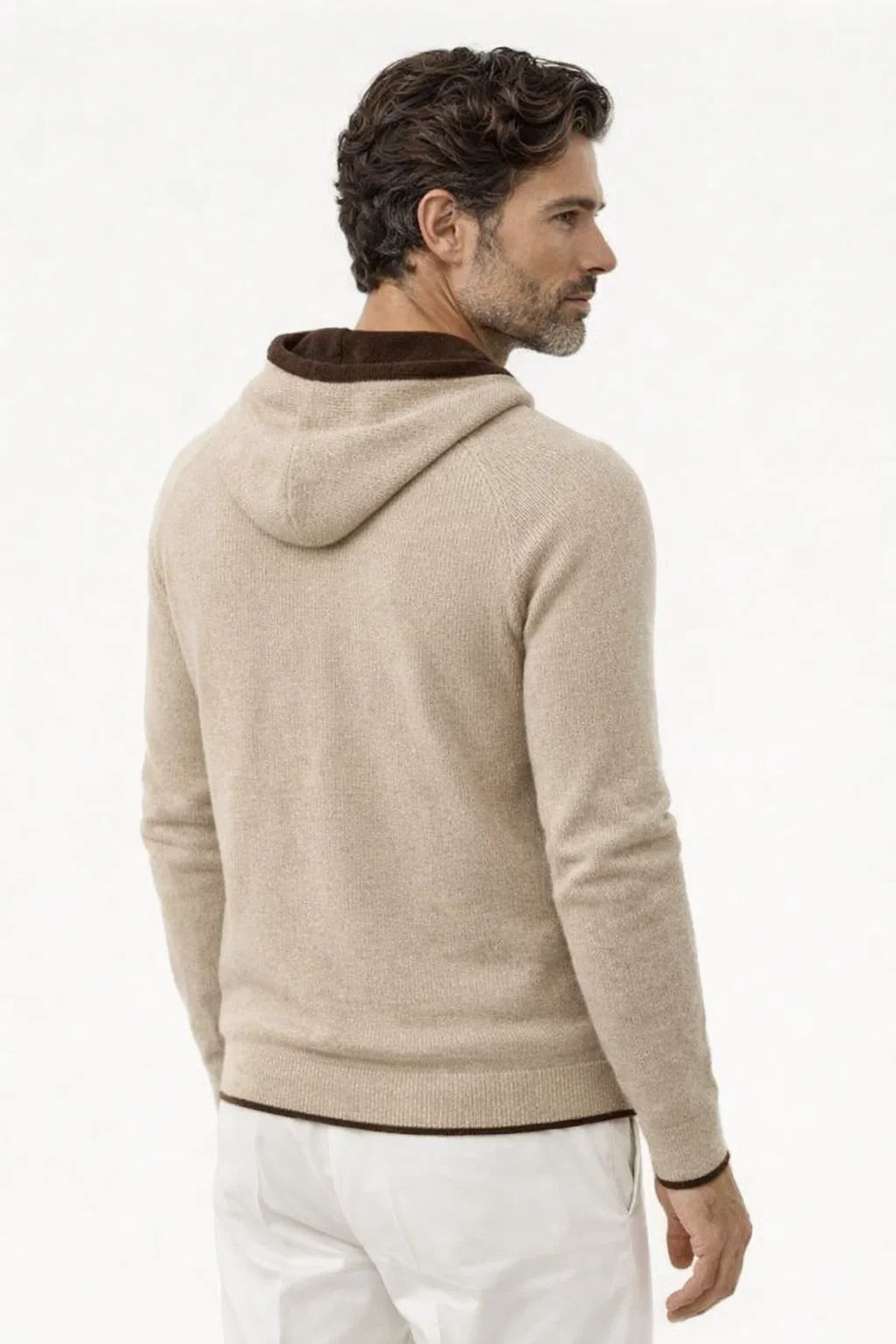 Irco Beige Voyager Hoodie