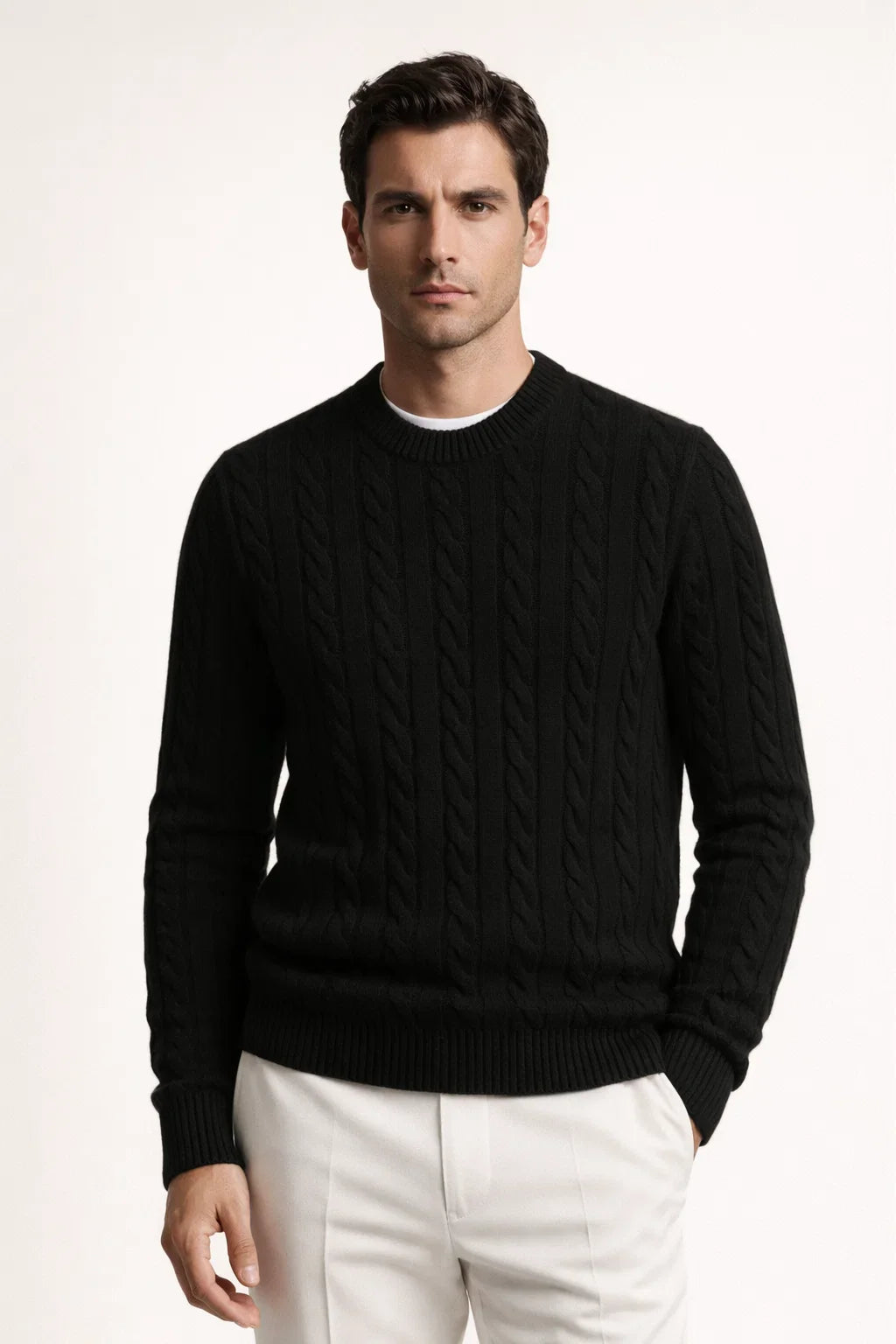 Cortona Cashmere Knit Black