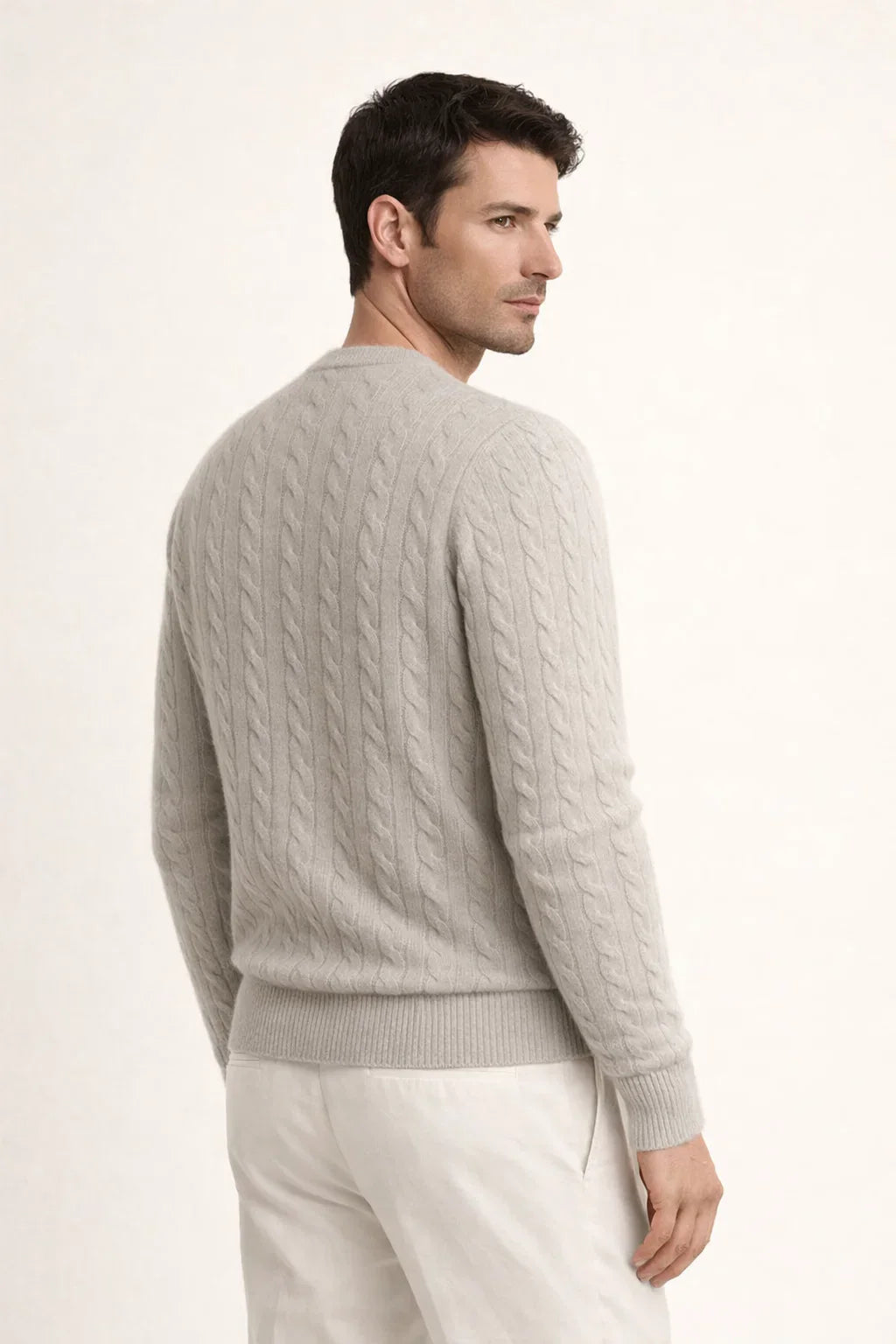 Cortona Cashmere Knit Grey