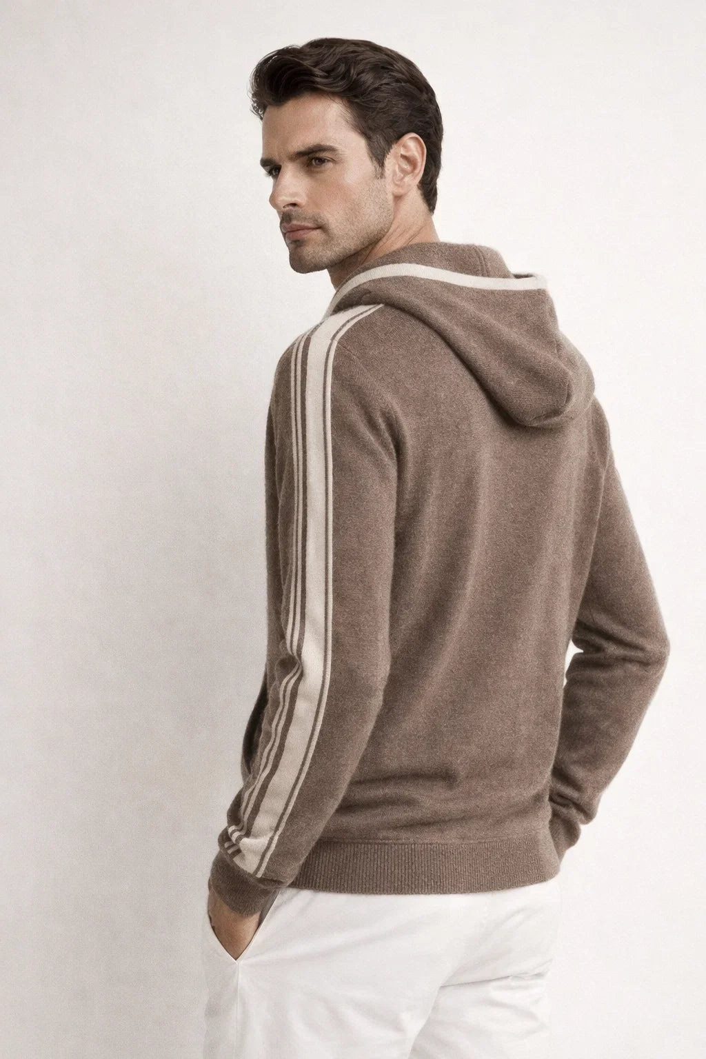 Alio Zip Up Brown